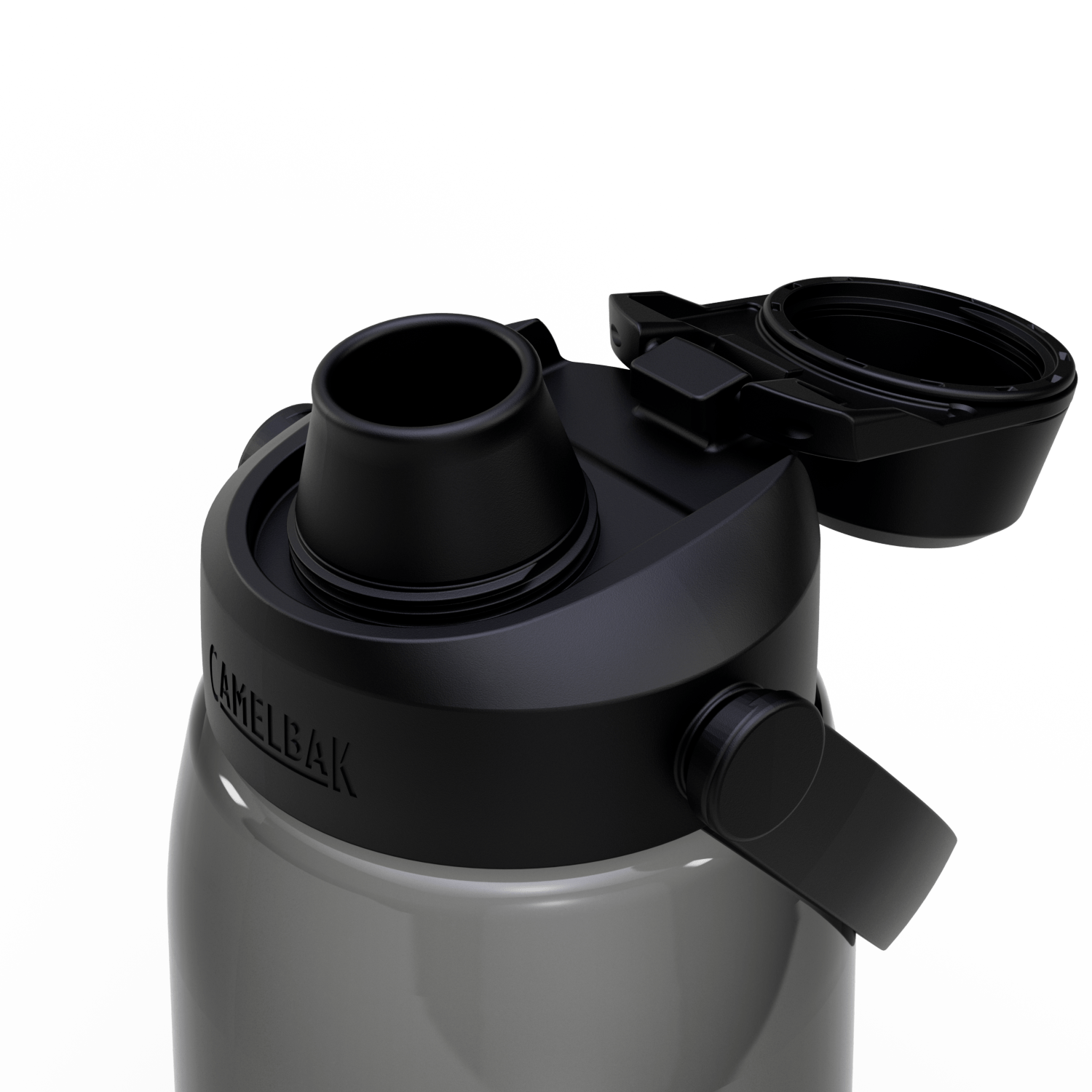 CamelBak Thrive Chug 1L - juomapullo – charcoal, vuotamaton ja BPA - vapaa - Camelbak