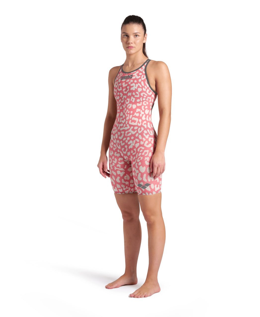 Carbon Air2 Le Ob naisten kilpapuku, Leopard Skin Geranium - Arena