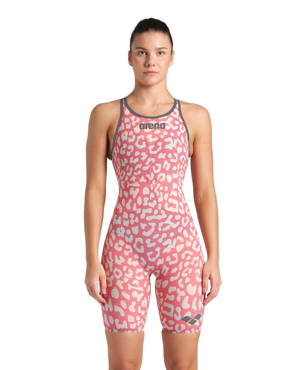Carbon Air2 Le Ob naisten kilpapuku, Leopard Skin Geranium - Arena