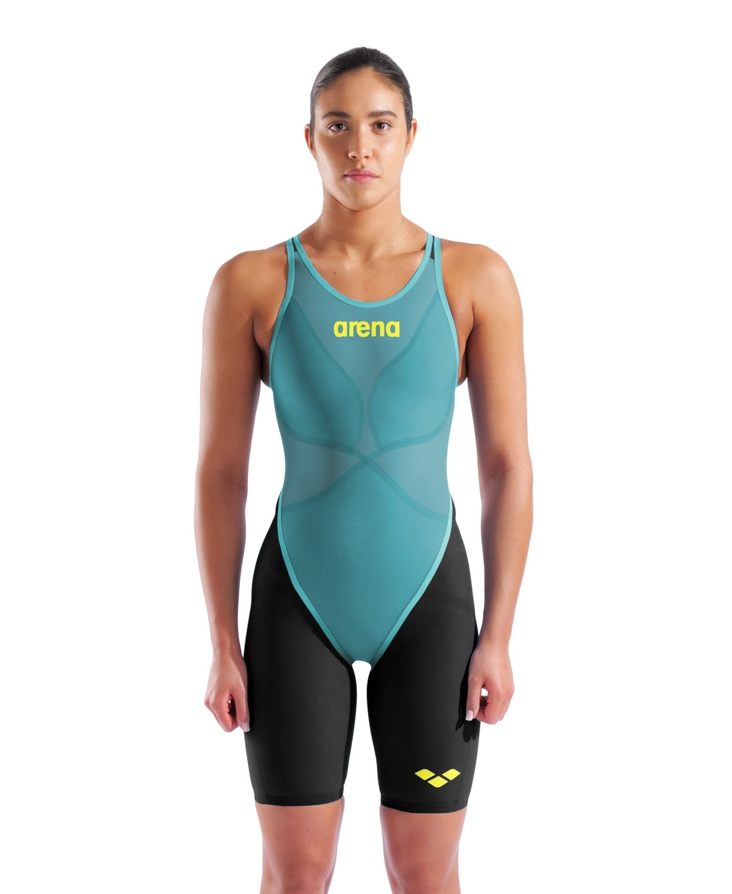 Carbon Glide Le Ob naisten kilpapuku, Black - Biscay BayArena