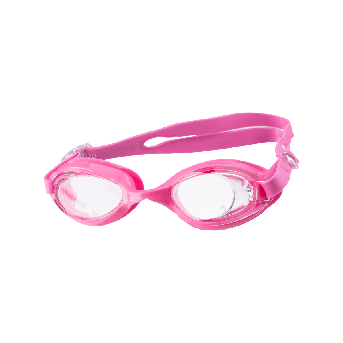 Coral lasten uimalasit, pinkki-läpinäkyvä