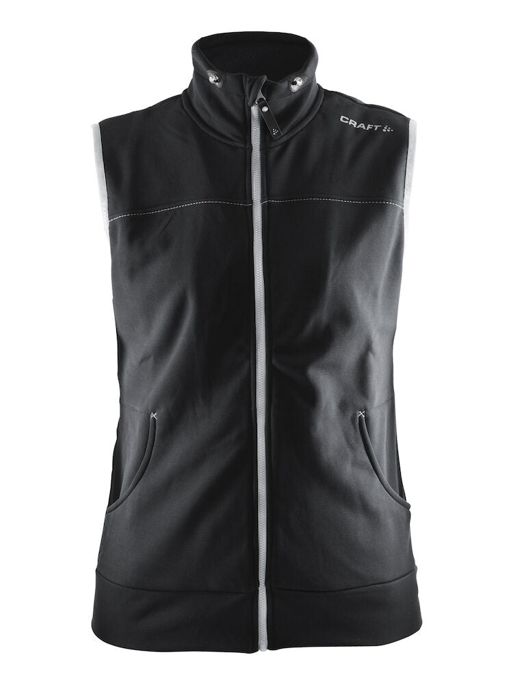 Craft Leisure Vest Naisten musta /platinCraft