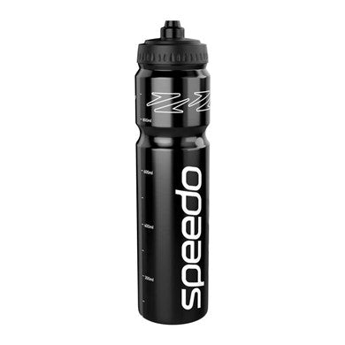 Speedo 1 ltr Water Bottle, black