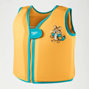 Character Printed Float Vest, orange