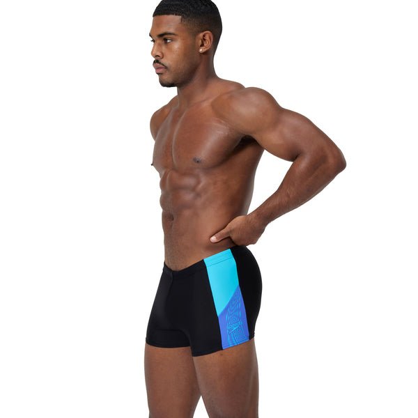 Dive Aquashort miesten uimahousut, musta - sininen - Speedo