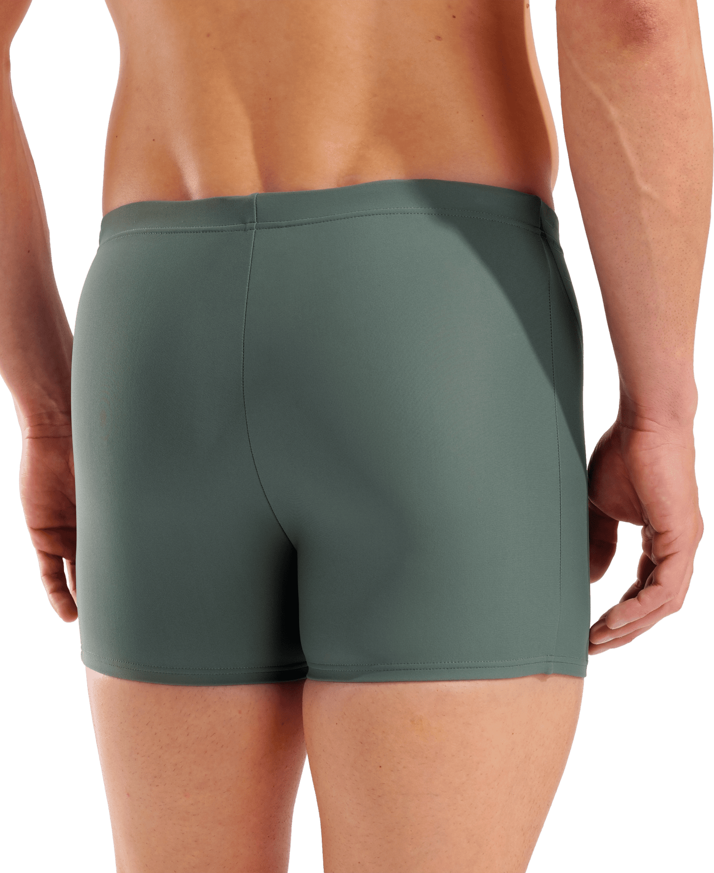 Double Graphic Swim Short miesten uimahousut, vihreä - mustaArena