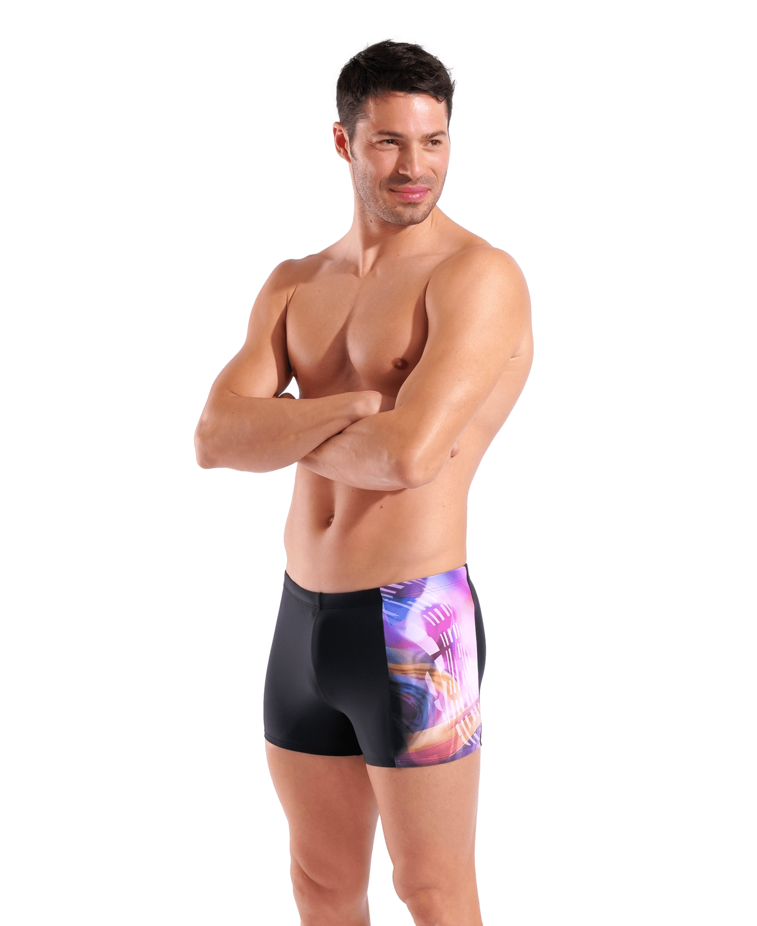 Dreaming Swim Short miesten uimahousut, musta - värikäsArena