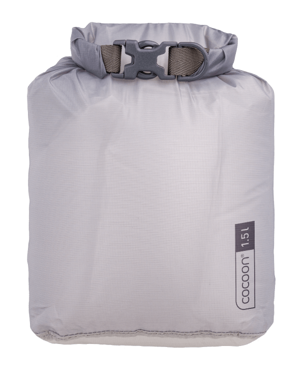 Drybag Hyperlight vesitiivis kuivapussi 1.5L, coral grey - Cocoon