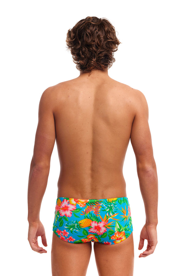 Blue Hawaii men's swimming trunks