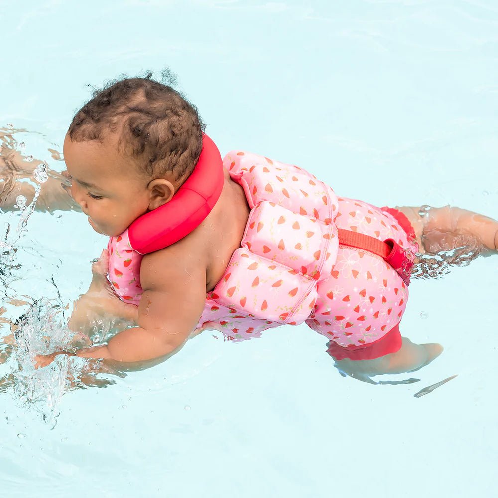 Early Swim Vest uimaliivi, Strawberry FieldSplash About