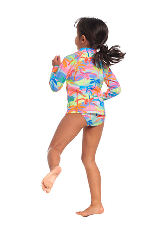 Poka Palm UV swim shirt