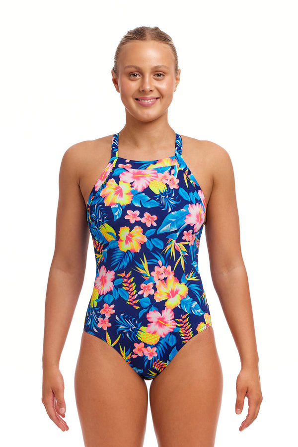 In Bloom women's swimsuit with V-back