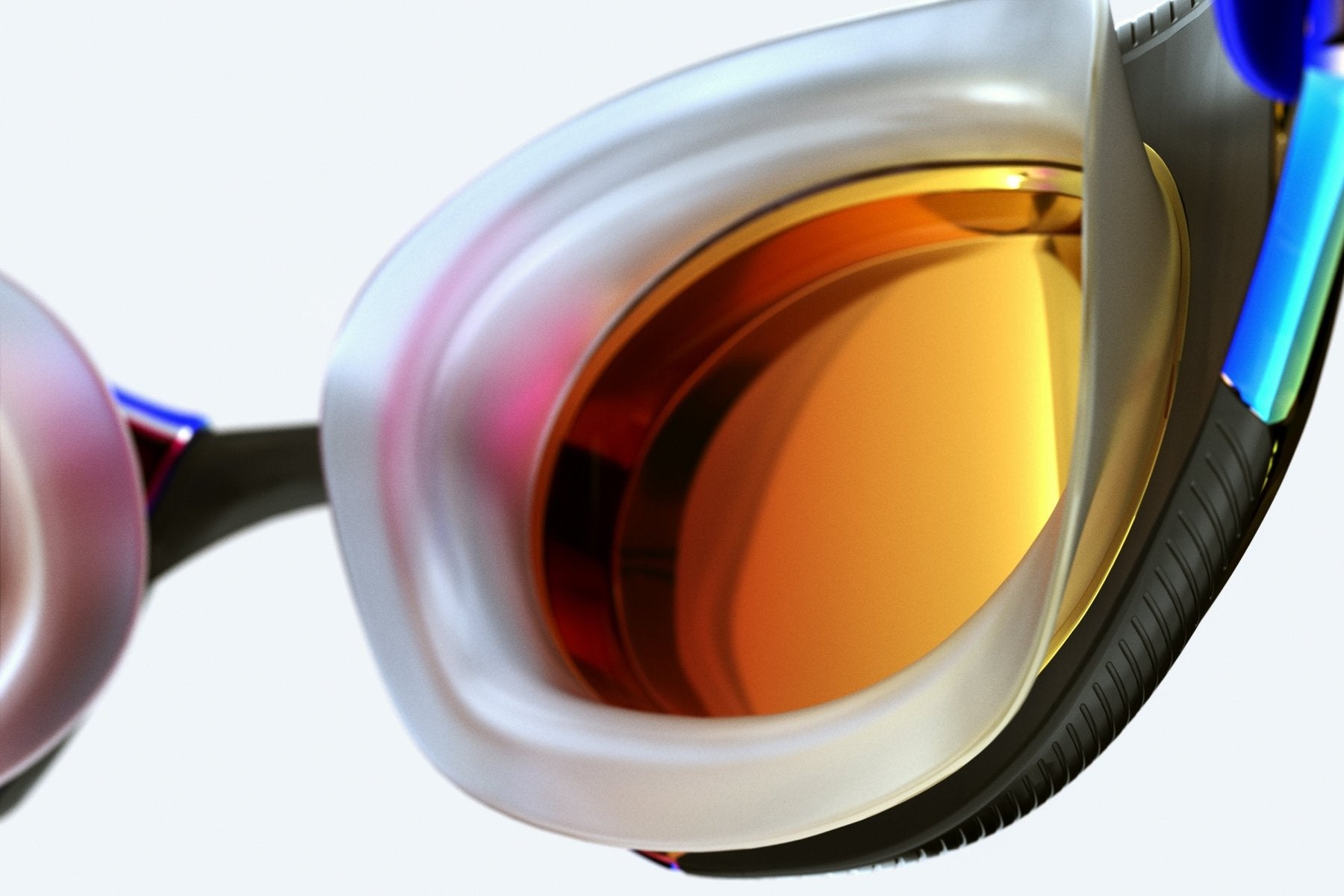 Fastskin Hyper Elite Mirror, musta - oranssiSpeedo