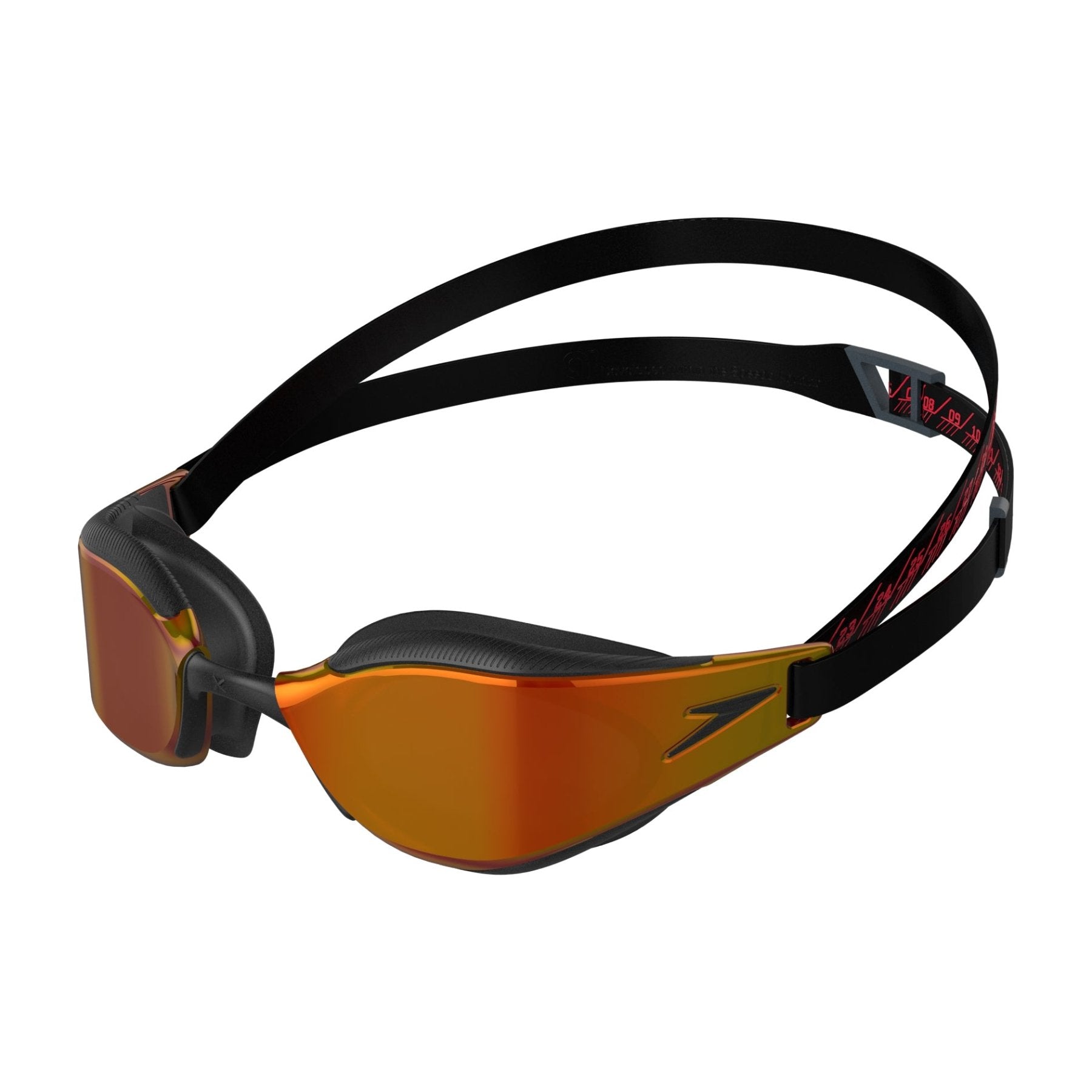 Fastskin Hyper Elite Mirror, musta - oranssiSpeedo