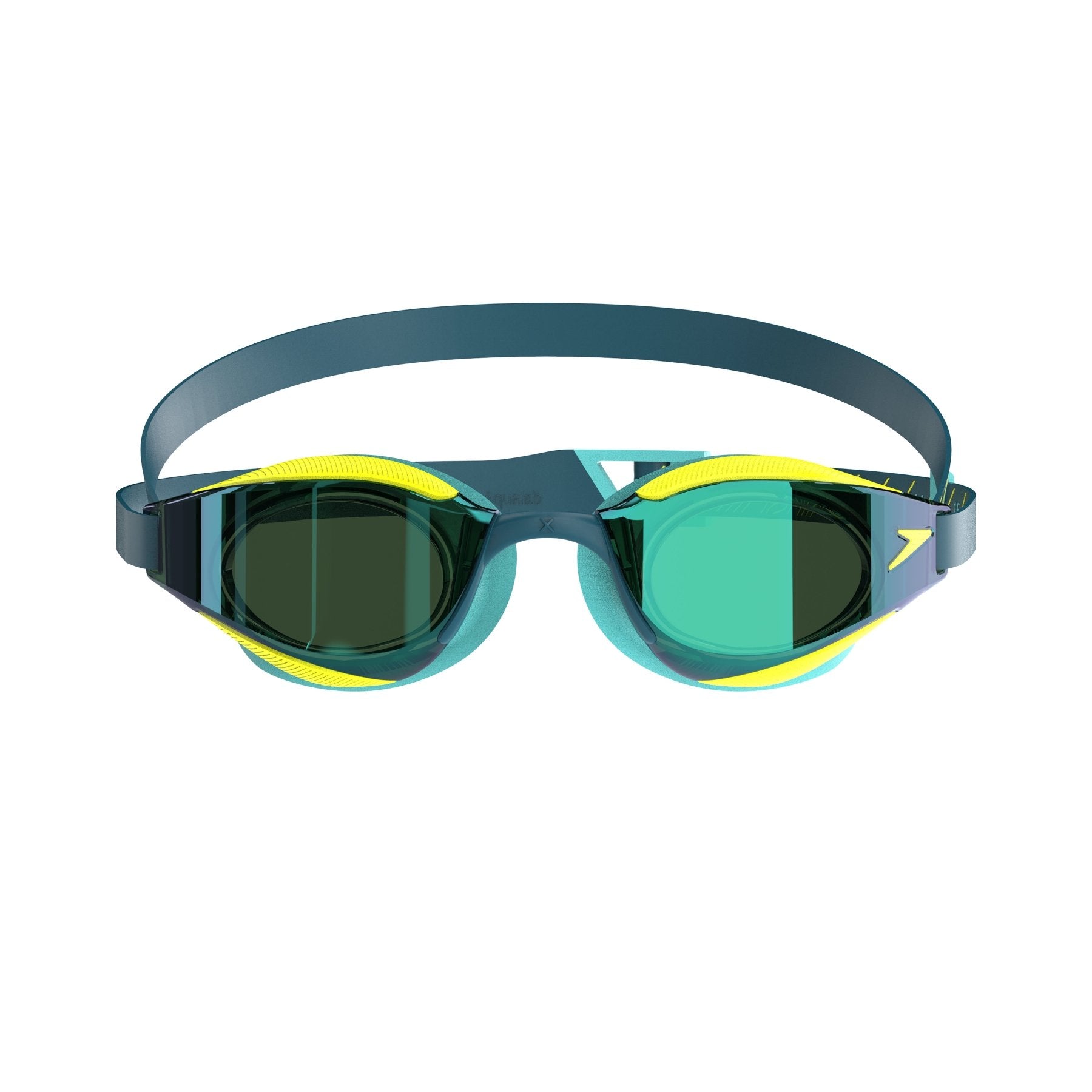 Fastskin Hyper Elite Mirror, vihreä - keltainen - Speedo