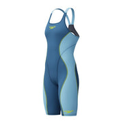 Fastskin HyperSpark Solid Openback Kneeskin naisten kilpapuku, sininenSpeedo
