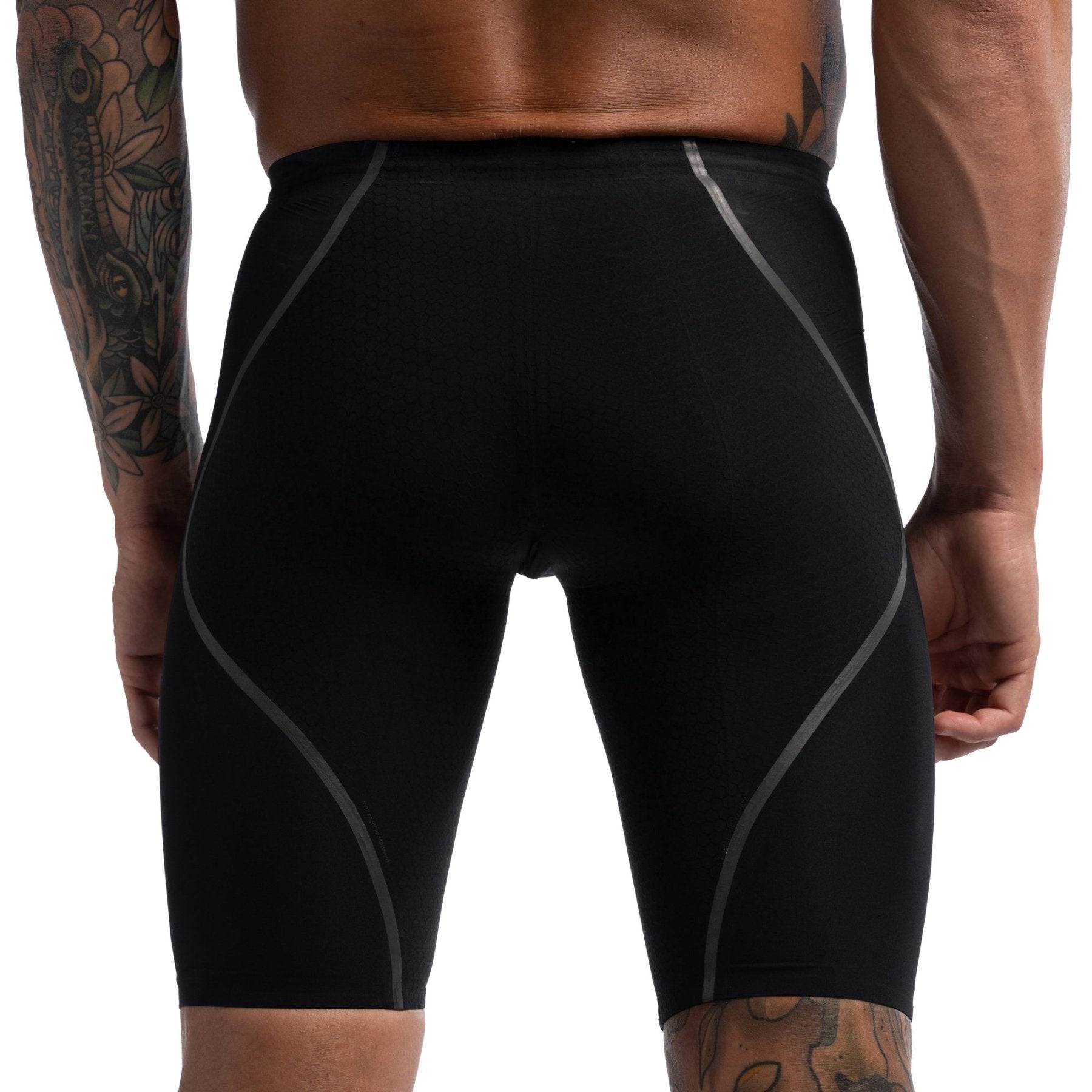 Fastskin LZR Pure Intent 2.0 High Waist Jammer mieten kilpapuku, mustaSpeedo