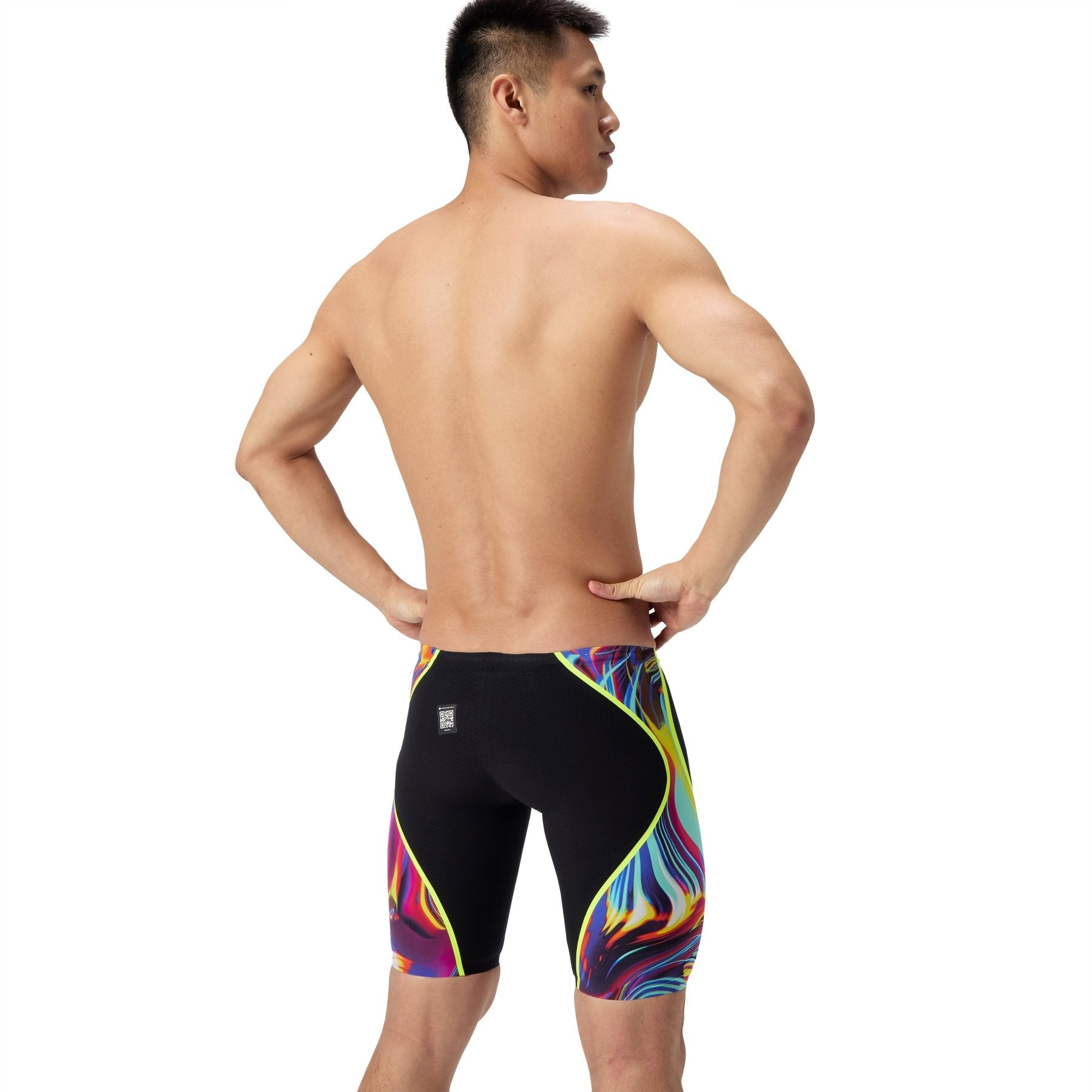 Fastskin LZR Pure Intent 2.0 Jammer miesten kilpapuku, musta - värikäsSpeedo