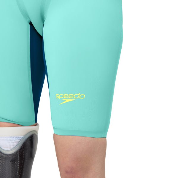 Fastskin LZR Pure Valor 2.0 Closedback Kneeskin naisten kilpapuku, turkoosi - Speedo