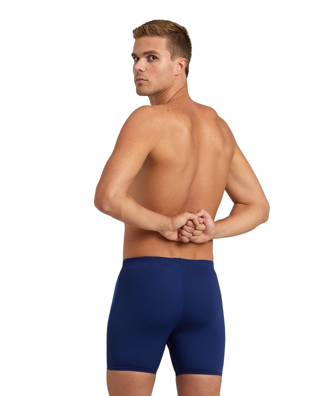 Feather Swim Mid Jammer miesten uimahousut, tummansininenArena