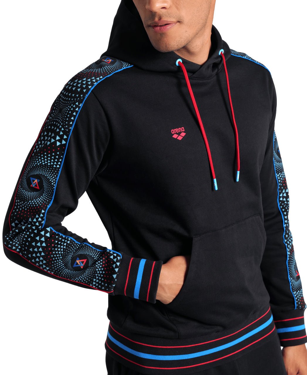 Fireflow Hooded Sweat Inserts unisex huppari, mustaArena
