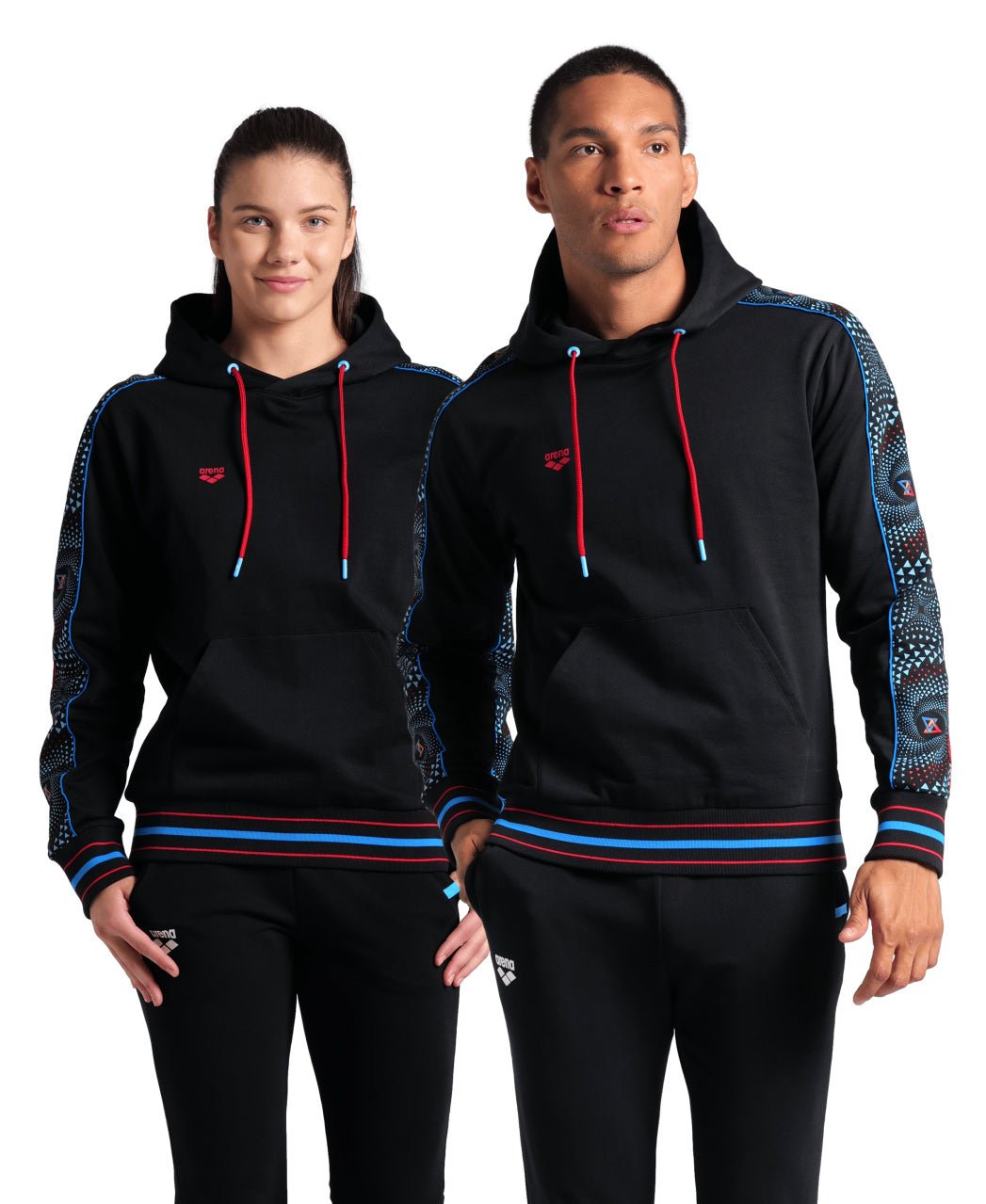 Fireflow Hooded Sweat Inserts unisex huppari, mustaArena