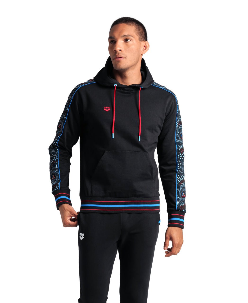 Fireflow Hooded Sweat Inserts unisex huppari, mustaArena