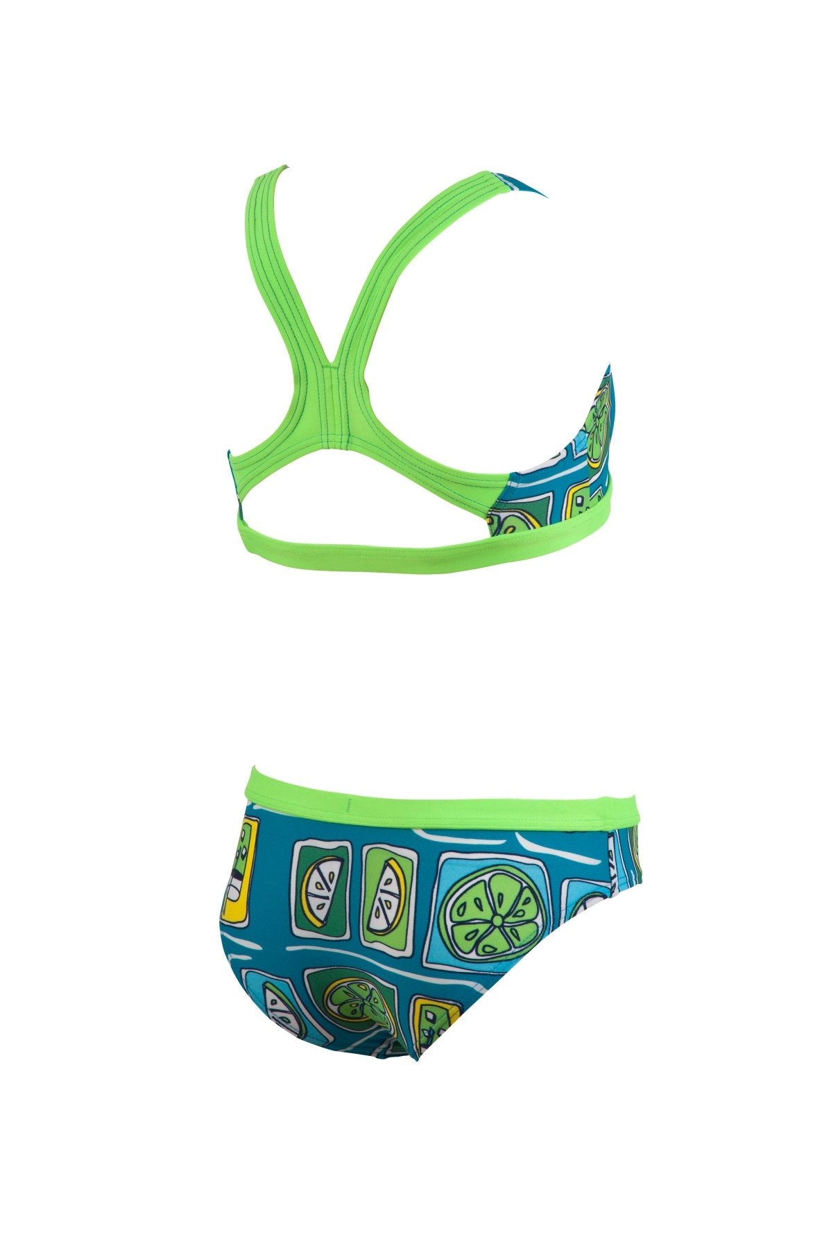 Fruit JR Two Pieces tyttöjen bikinit, sini - vihreäArena