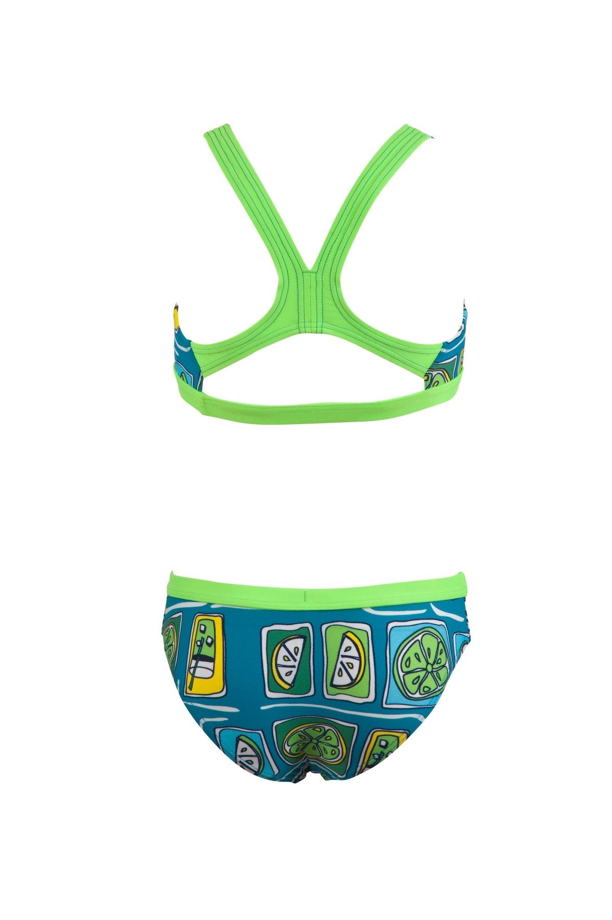Fruit JR Two Pieces tyttöjen bikinit, sini - vihreäArena