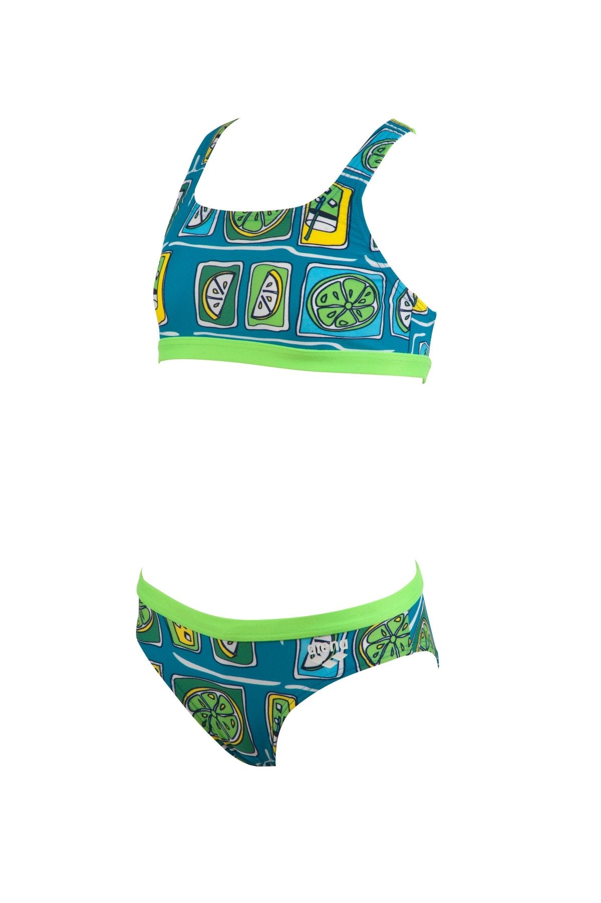 Fruit JR Two Pieces tyttöjen bikinit, sini - vihreäArena