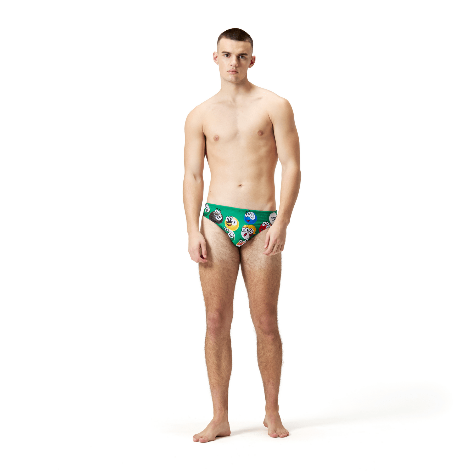 Fundies 5cm Escape Brief miesten uimahousut, vihreäSpeedo
