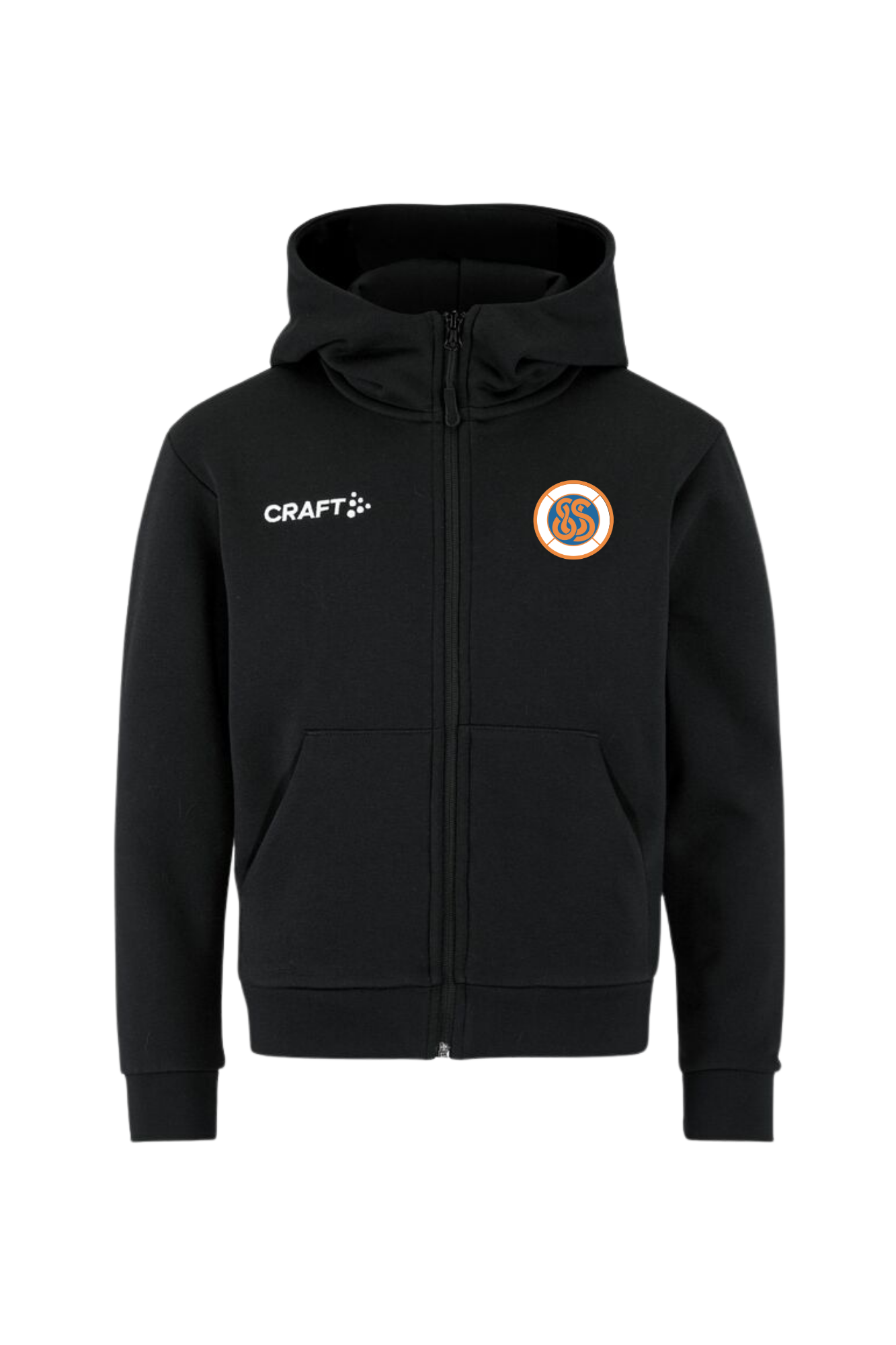 Naisten vetoketjullinen Community 2.0 Logo Fz Hoodie - Savonlinnan uimaseura