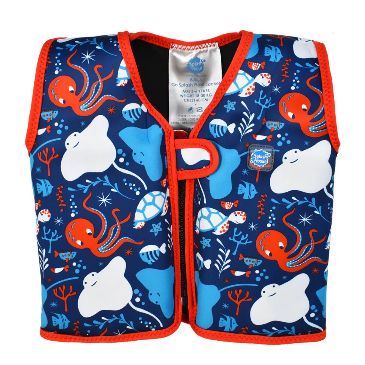 Go Splash Float Jacket lasten uimaliivi, Sea LifeSplashy