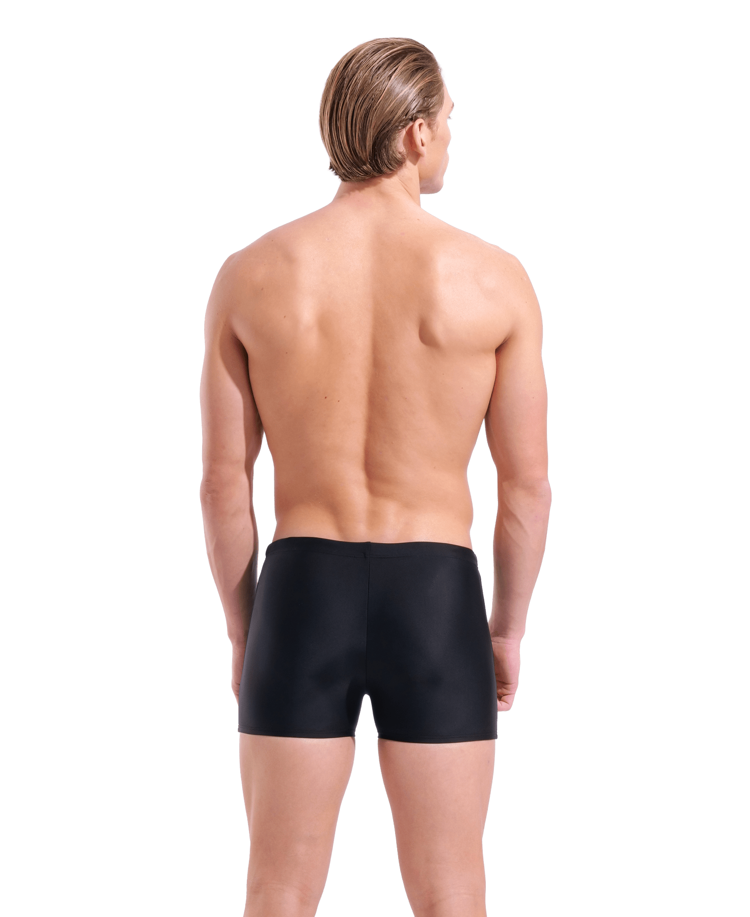 Graphic Swim Short miesten uimahousut, musta-turkoosiArena