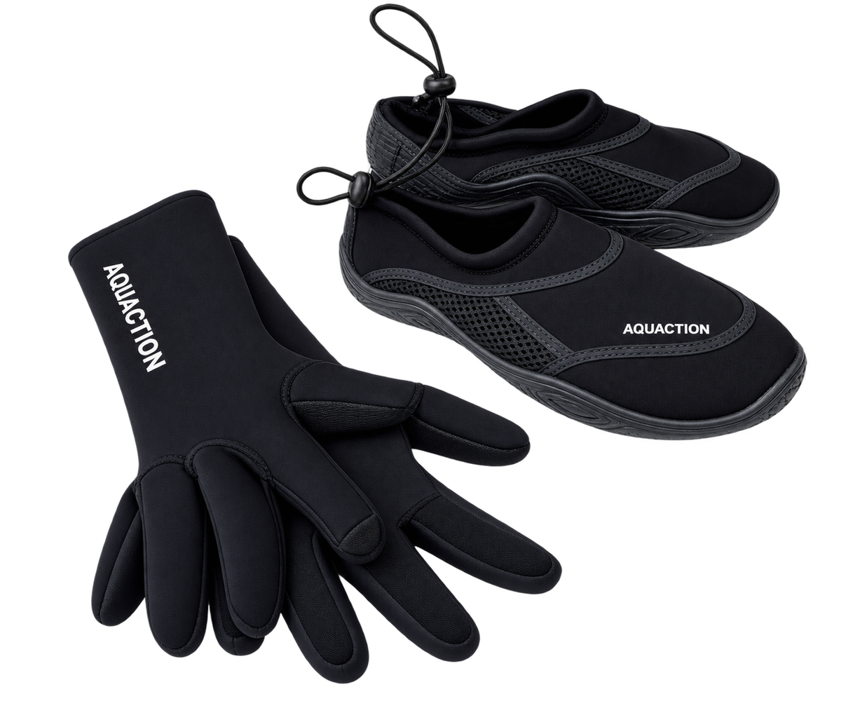Avantouintipaketti (sis. Aqua Gloves hanskat & AquaTherm neopreenikengät)