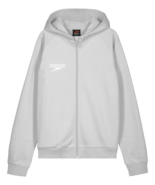 Hooded Sweat Jacket Small Logo Junior, harmaaSpeedo