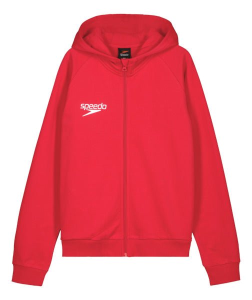 Hooded Sweat Jacket Small Logo Junior, punainenSpeedo