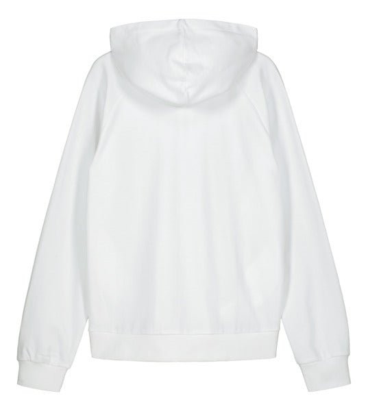 Hooded Sweat Jacket Small Logo Junior, valkoinenSpeedo