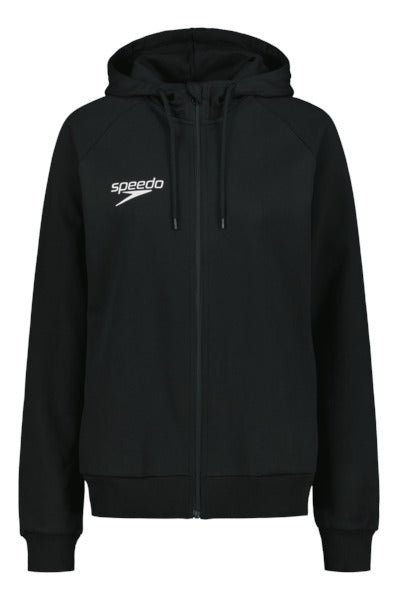 Hooded Sweat jacket Small Logo Women, mustaSpeedo