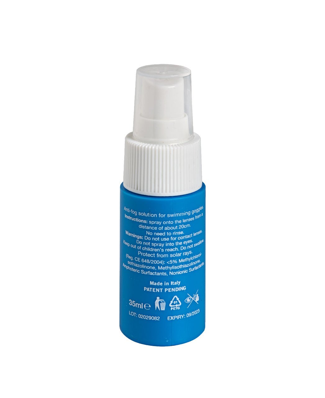 Huurtumisenestospray uimalaseilleArena