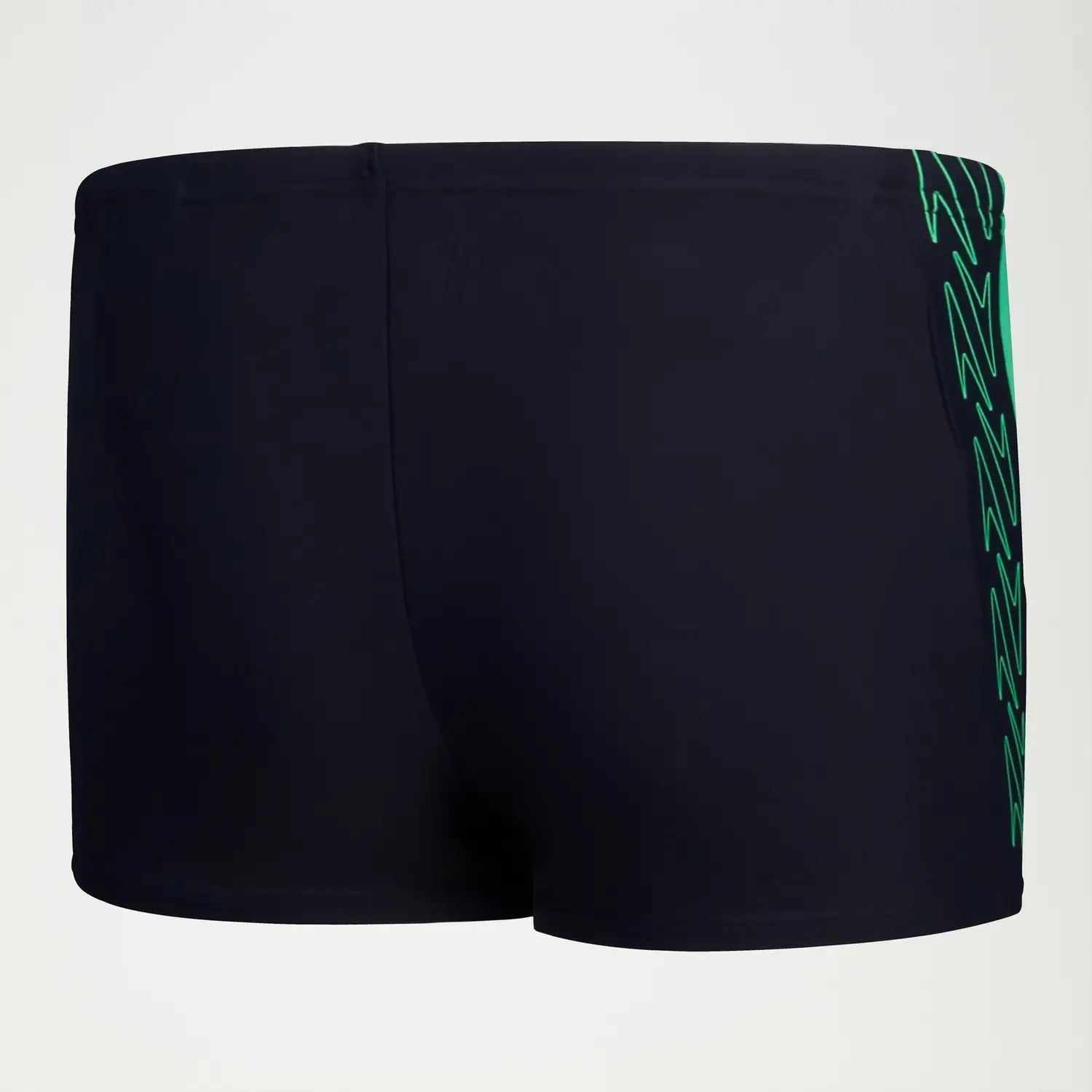 Hyper Boom Logo Splice Aquashort poikien uimahousut, tummansininen - vihreäSpeedo