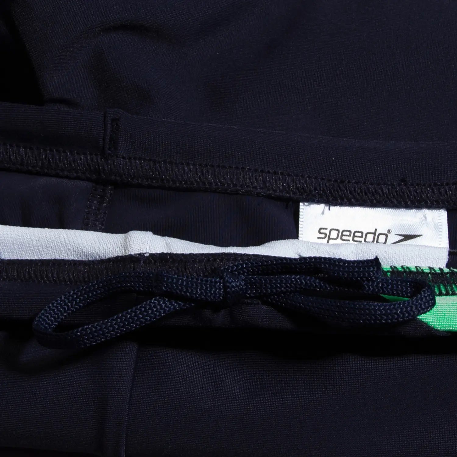 Hyper Boom Logo Splice Aquashort poikien uimahousut, tummansininen - vihreäSpeedo