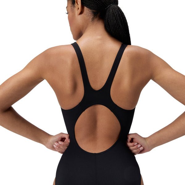 HyperBoom Placement Muscleback naisten uimapuku, musta - vihreäSpeedo
