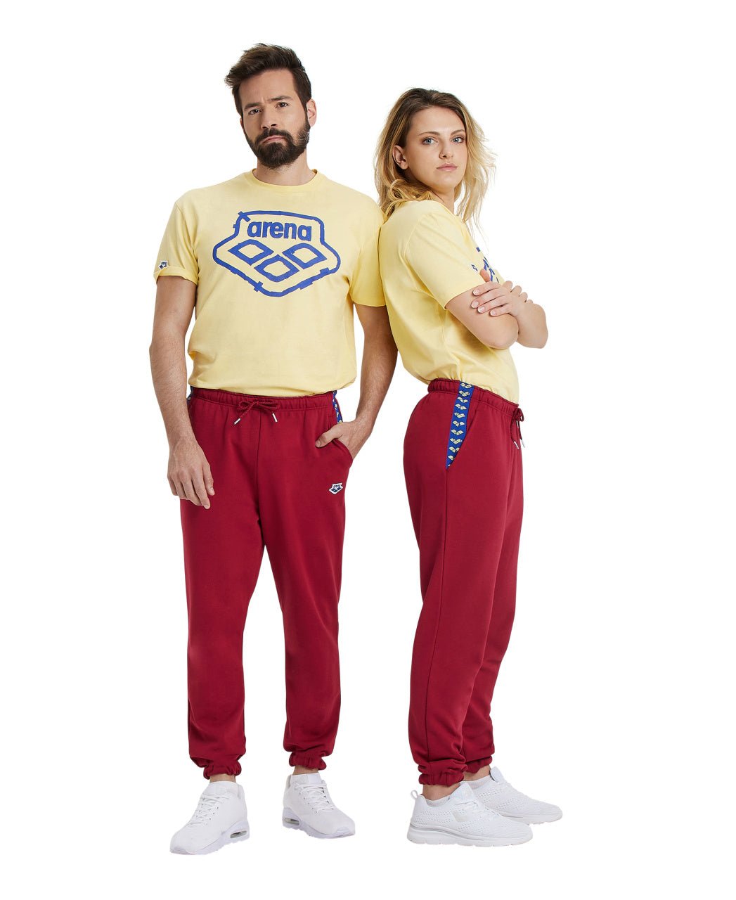Icons Pant Solid unisex housut, viininpunainenArena