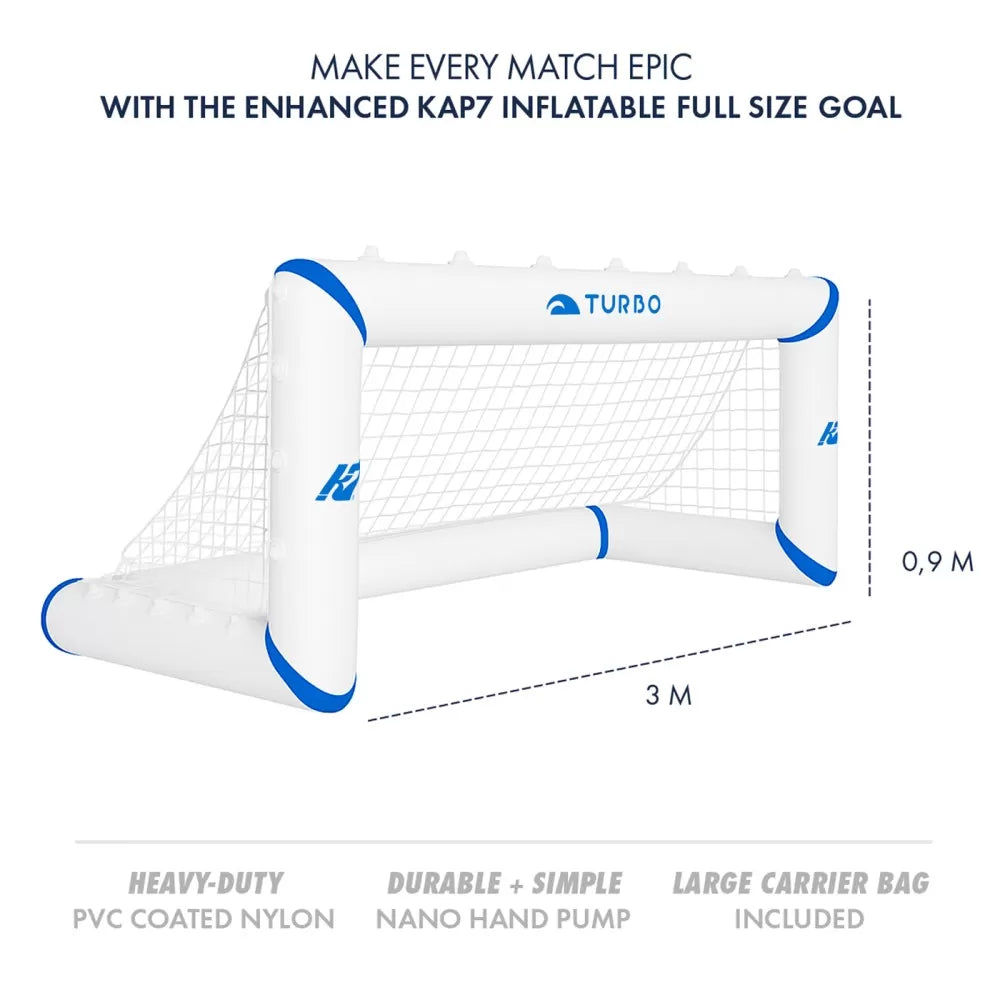 Inflatable Full Size Water Polo Goal Kap7 (3 x 0.9 m)