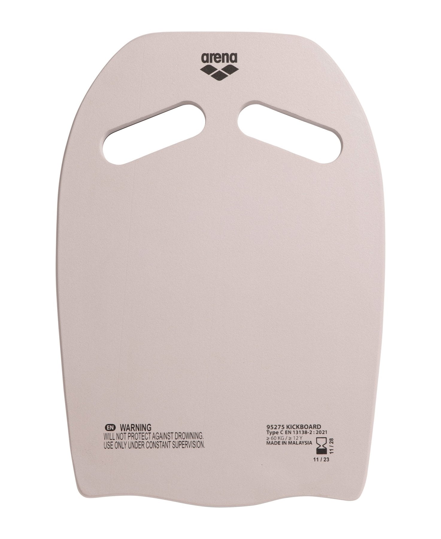 Kickboard uimalauta, musta - valkoinenArena