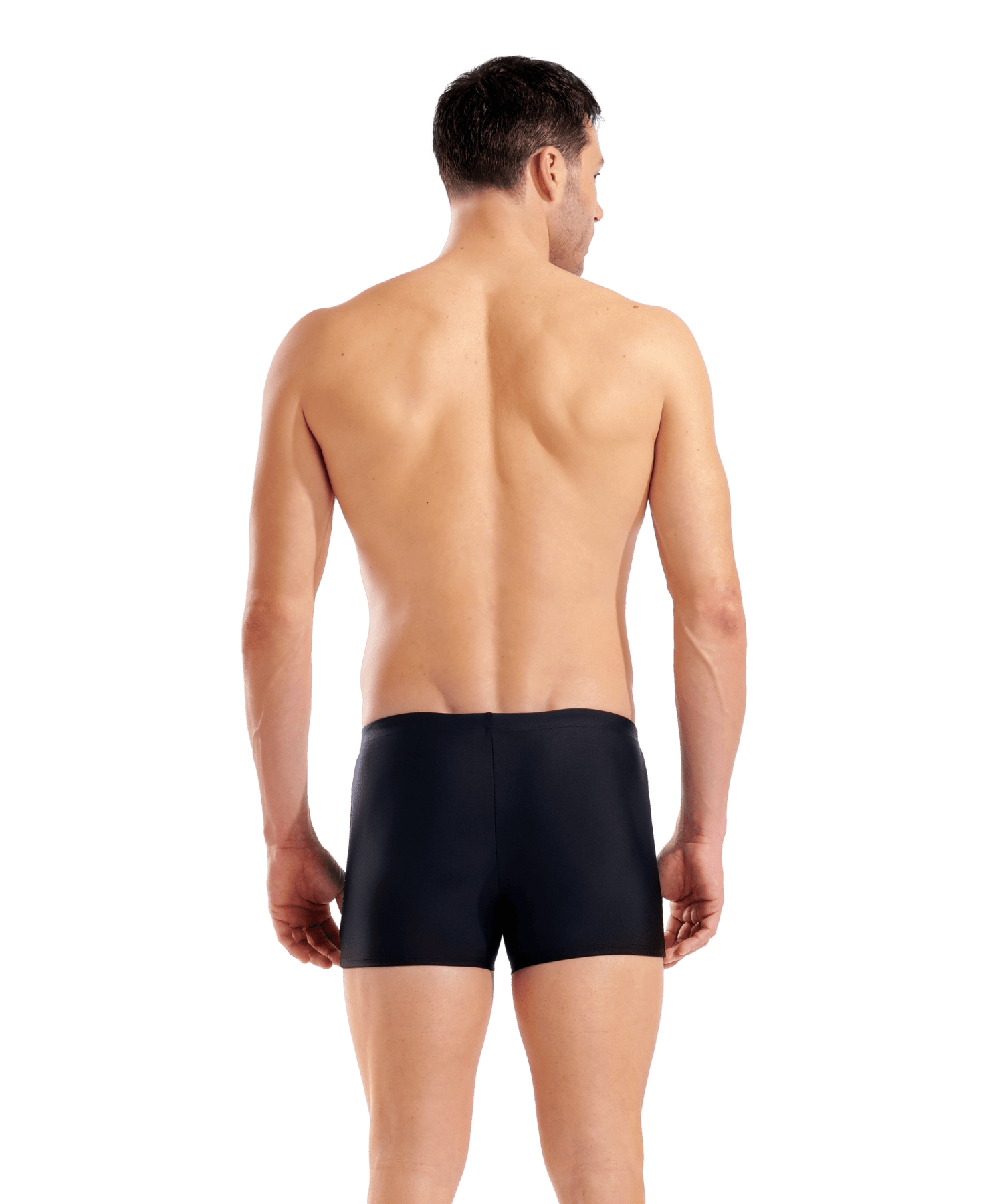 Kikko Swim Short miesten uimahousut, musta - turkoosiArena