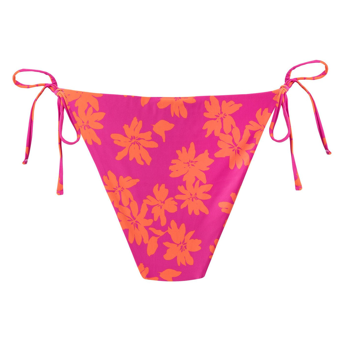 Lady Feni naisten bikinialaosa, oranssikukkainen-pinkki