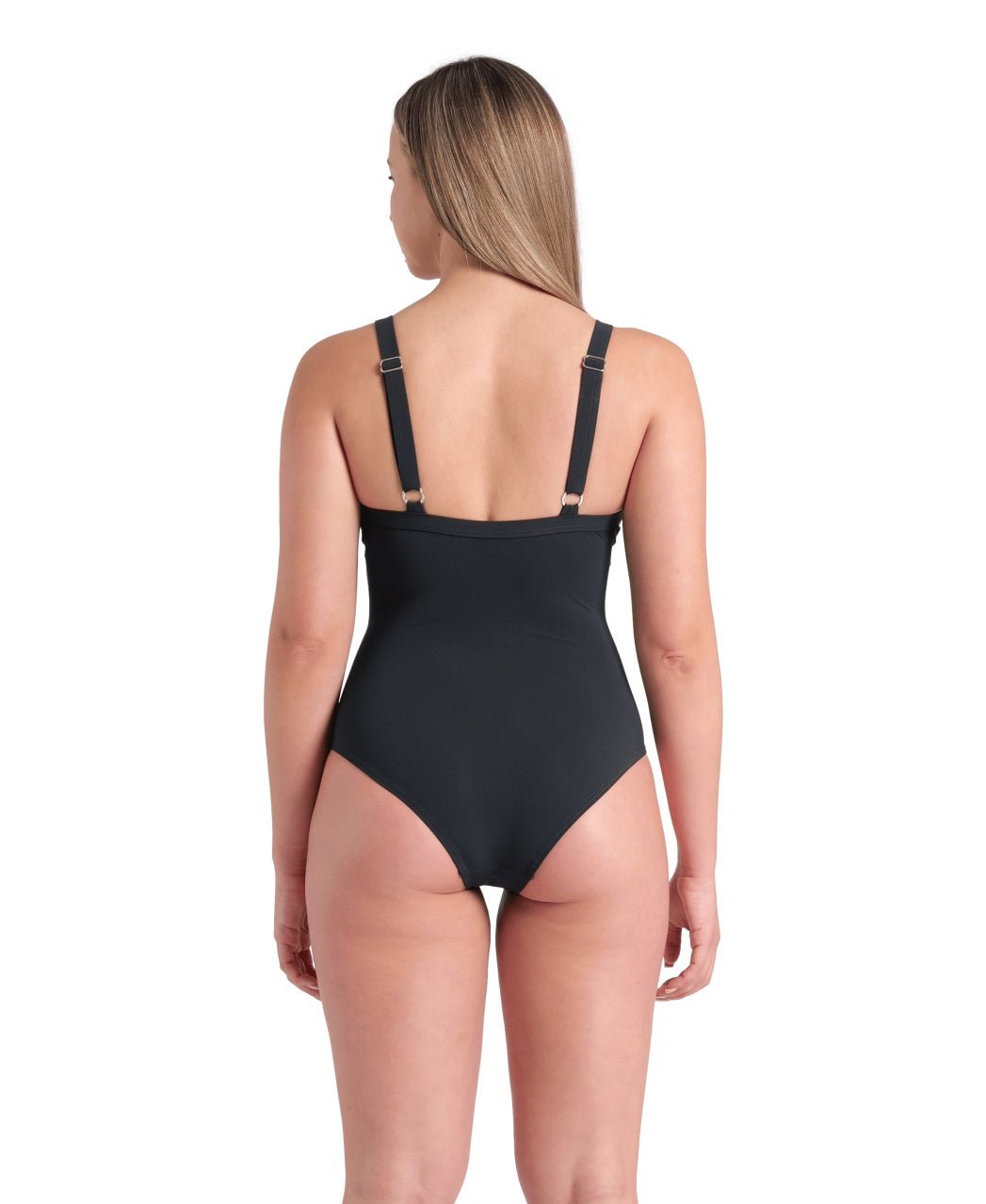 Lara Soft Curve Back naisten uimapuku, harmaaArena