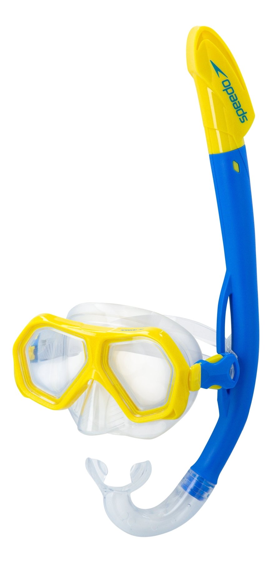 Leisure Dual Lenses & Snorkel JR, kelta - sininenSpeedo